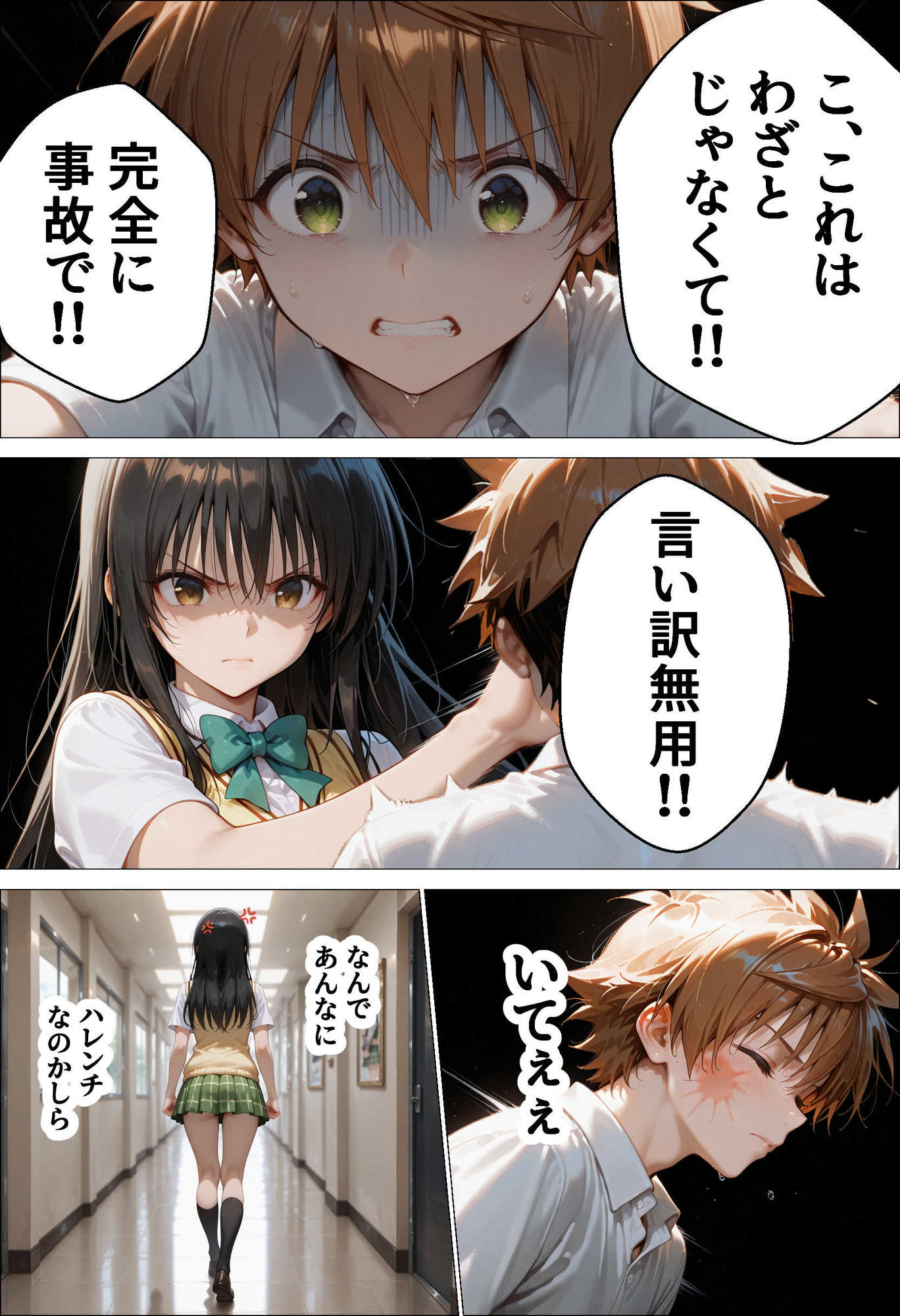 催眠種付け学園 緊縛調教ボテ腹肉便器科へようこそ  西連寺〇菜と古〇川唯編のイメージCG